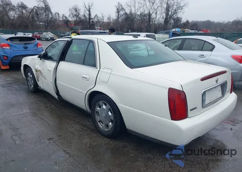 2004 Cadillac Deville Standard z USA, uszkodzony, nr VIN 1G6KD57Y34U146738